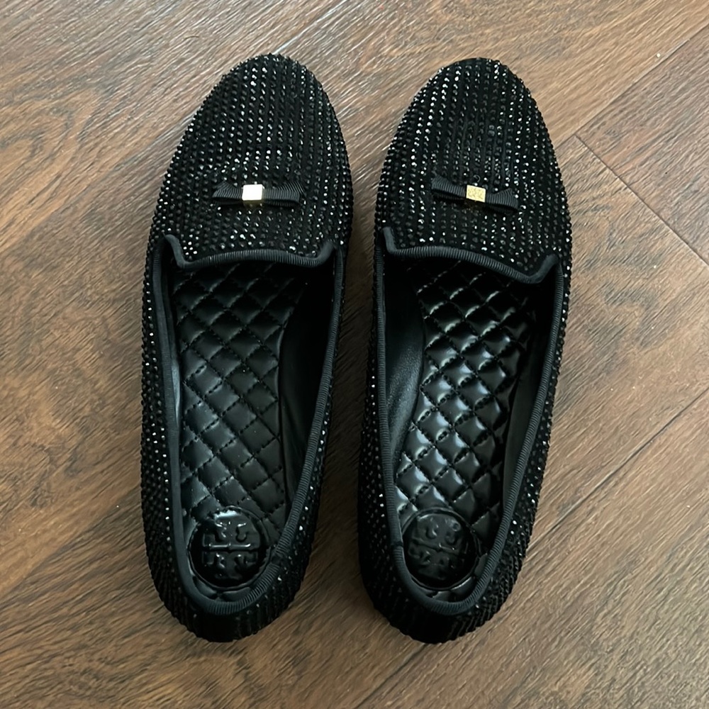Black Tory Burch flat